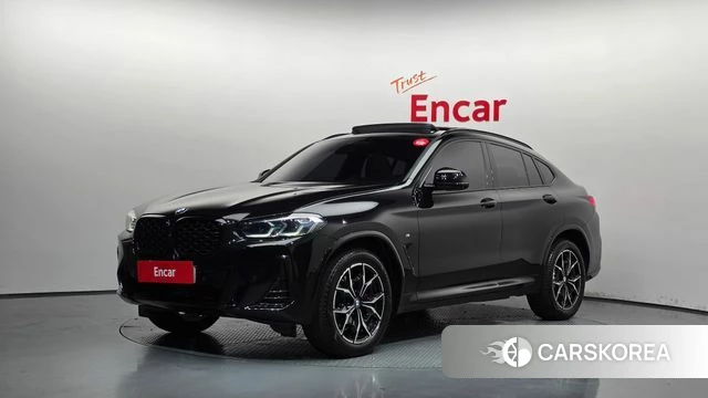 BMW X4 (G02) 2024 Черный из Кореи