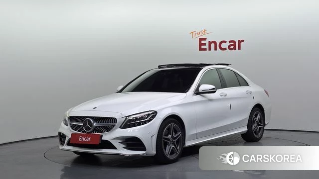 Mercedes-Benz C-Class W205 2021 Белый из Кореи