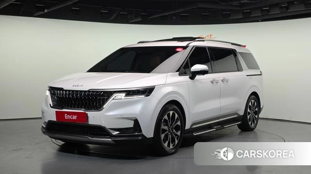 Kia Carnival 4th generation 2023 Белый из Кореи