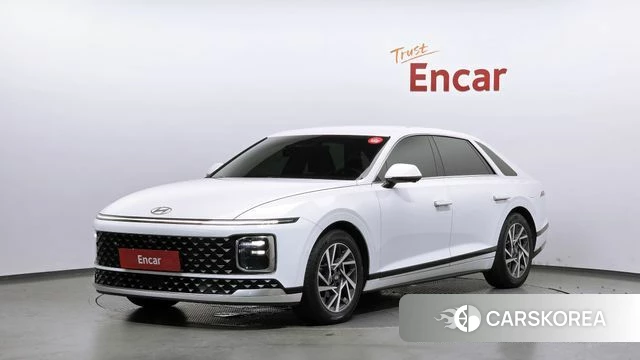Hyundai Grandeur Hybrid (GN7) 2023 Белый из Кореи