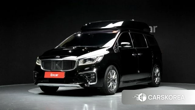 Kia The New Carnival 2019 Черный из Кореи