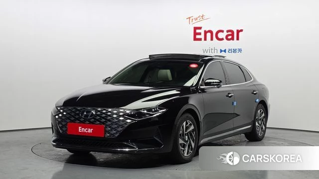 Hyundai The New Grandeur IG Hybrid 2022 Черный из Кореи