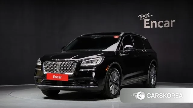 Lincoln Corsair 2021 Черный из Кореи