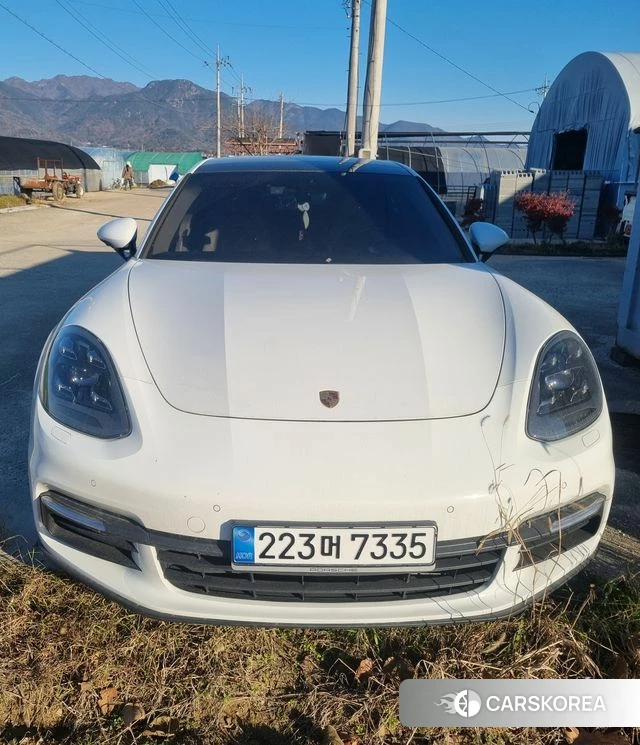 Porsche Panamera (971) 2020 Белый из Кореи