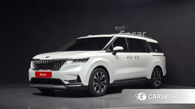 Kia Carnival 4th generation 2021 Белый из Кореи