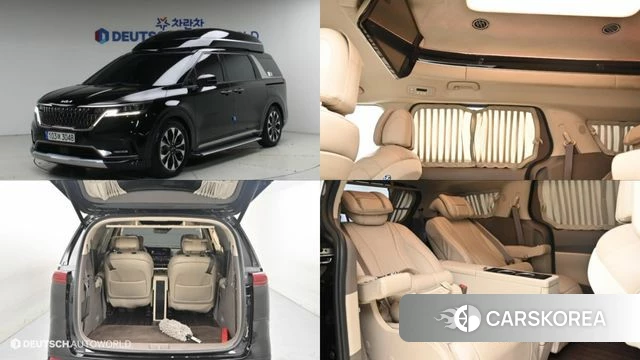 Kia Carnival 4th generation 2022 Черный из Кореи