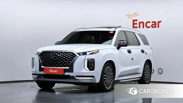 Hyundai Palisade 2021 Белый из Кореи