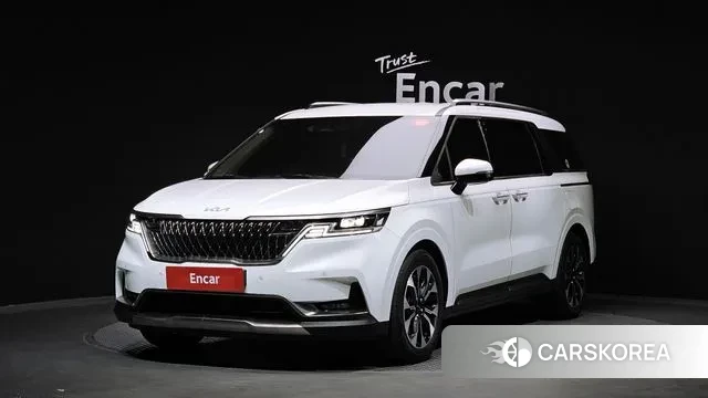 Kia Carnival 4th generation 2021 Белый из Кореи