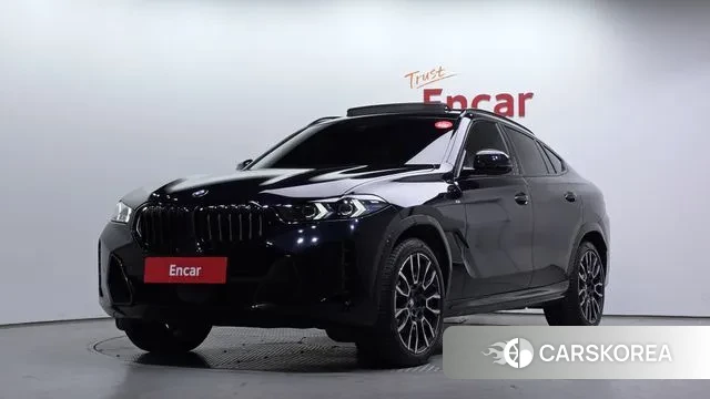 BMW X6 (G06) 2025 Черный из Кореи