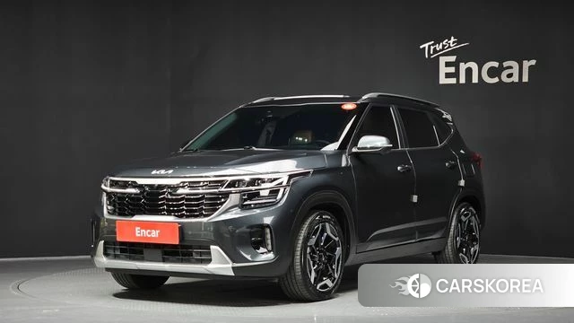 Kia The New Seltos 2023 Серый из Кореи