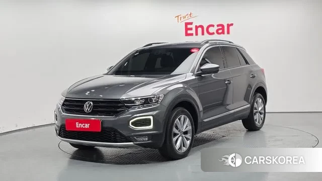 Volkswagen T-Roc 2021 Серый из Кореи
