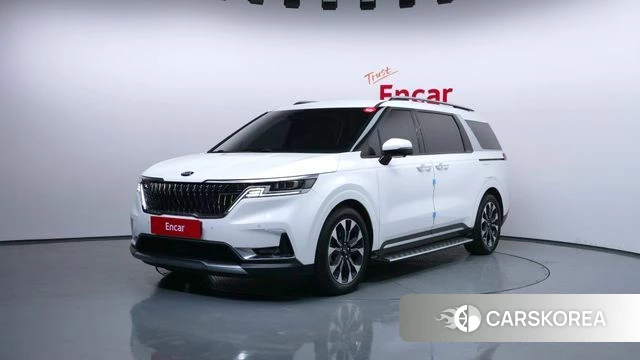 Kia Carnival 4th generation 2021 Белый из Кореи