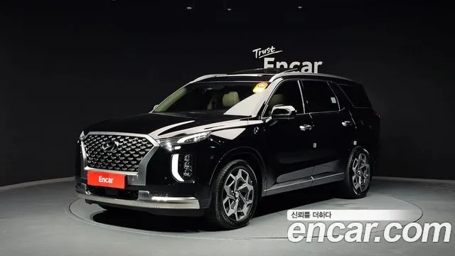 Hyundai Palisade 2022 Черный из Кореи