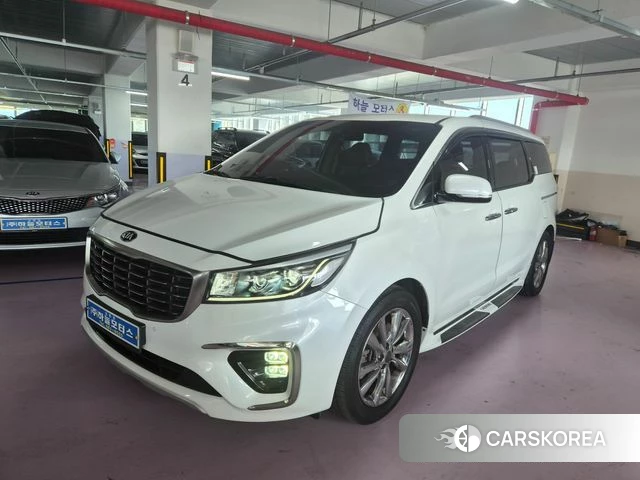 Kia The New Carnival 2018 Белый из Кореи