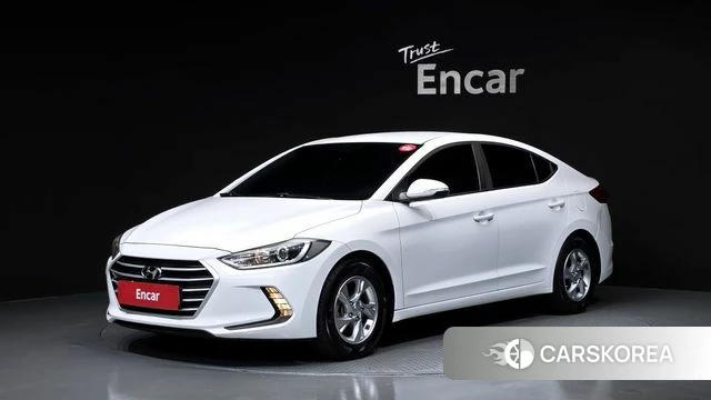 Hyundai Avante AD 2018 Белый из Кореи