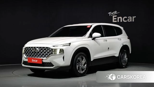 Hyundai The New Santa Fe 2021 Белый из Кореи
