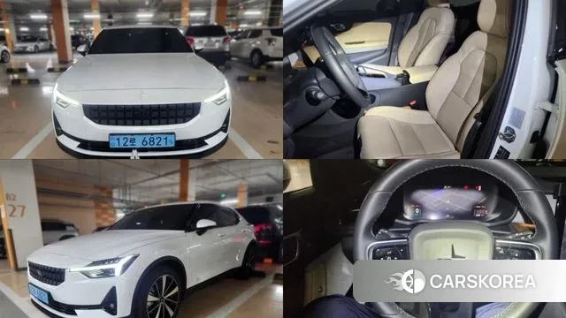 Polestar Polestar 2 2022 Белый из Кореи