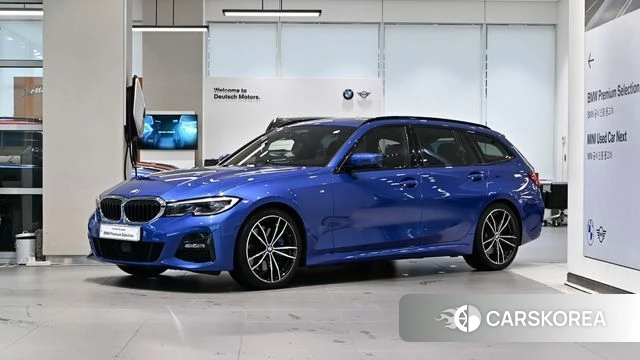 BMW 3 Series (G20) 2022 Синий из Кореи