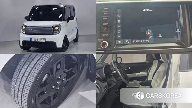 Kia The New Kia Ray 2023 Белый из Кореи