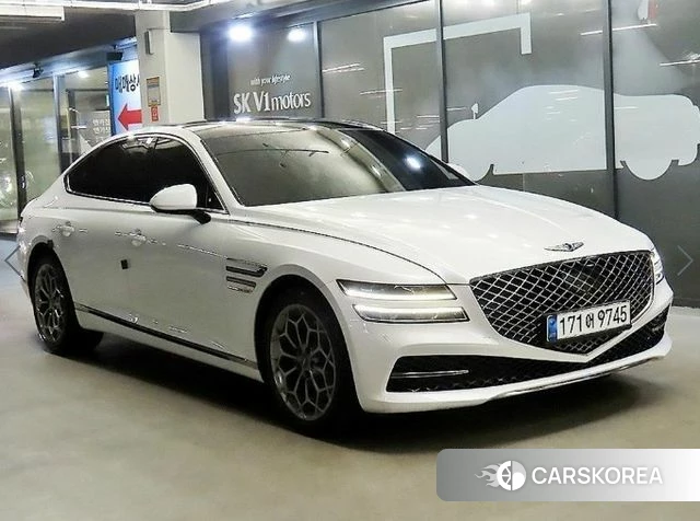 Genesis G80 (RG3) 2021 Белый из Кореи