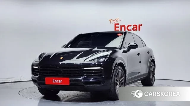 Porsche Cayenne (PO536) 2021 Черный из Кореи