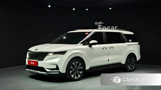 Kia Carnival 4th generation 2021 Белый из Кореи
