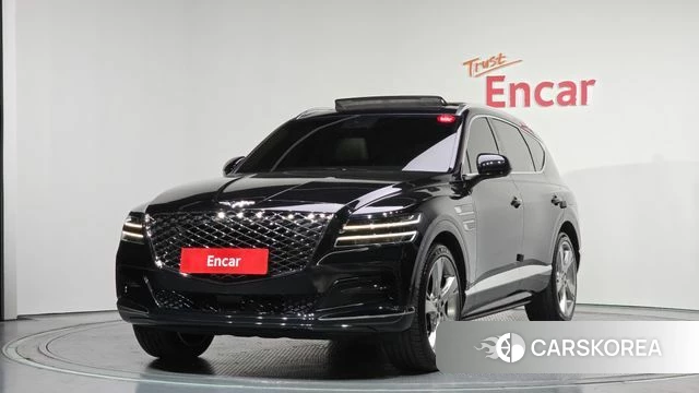 Genesis GV80 2022 Черный из Кореи