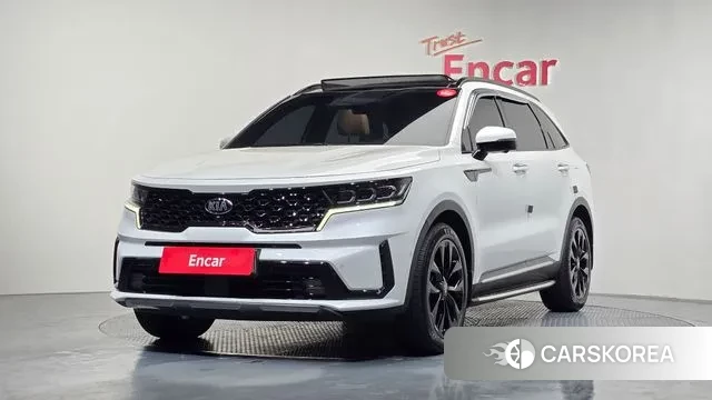 Kia Sorento 4th Generation 2021 Белый из Кореи