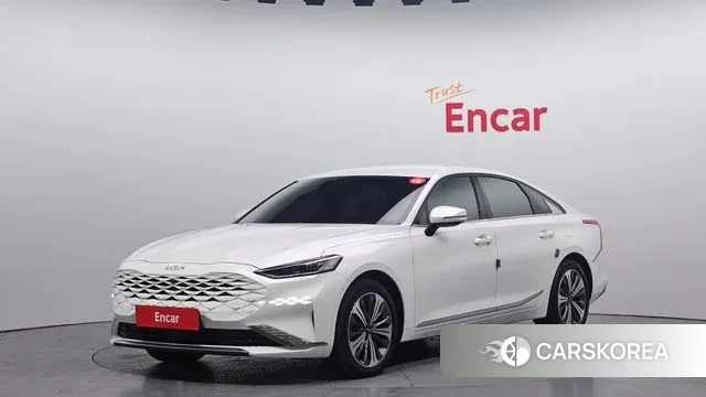 Kia K8 Hybrid 2022 Белый из Кореи