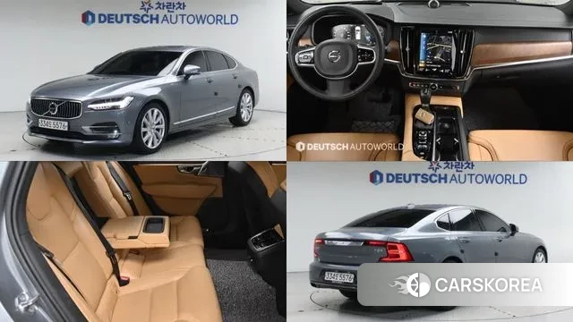 Volvo S90 2019 Серый из Кореи
