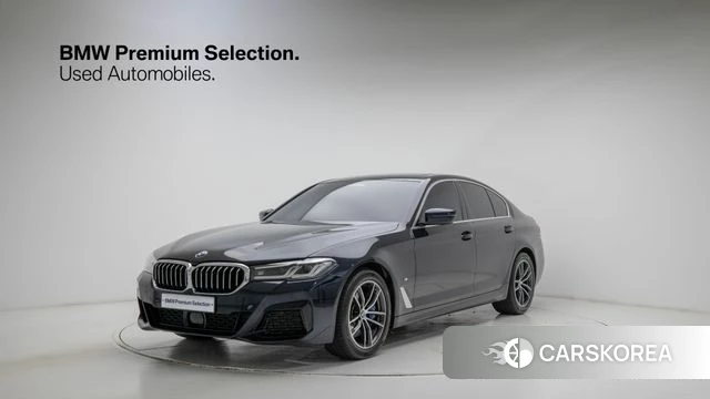 BMW 5 Series (G30) 2022 Черный из Кореи