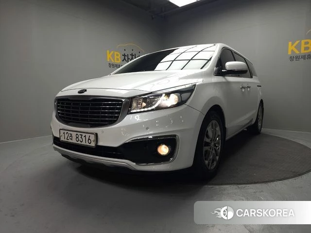 Kia All New Carnival 2018 Жемчужный цвет из Кореи