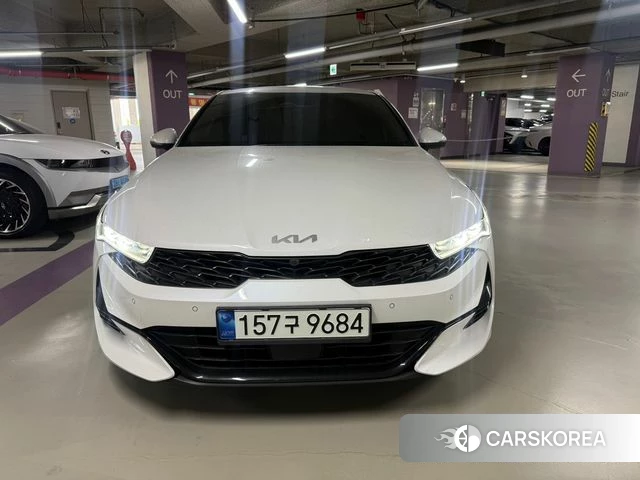 Kia K5 3rd generation 2021 Белый из Кореи