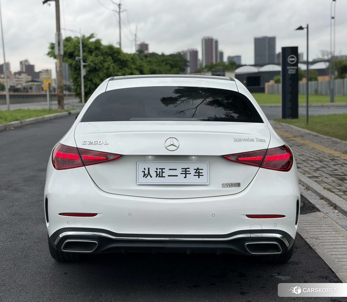 Mercedes-Benz Class C 2022 Белый из Китая