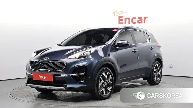 Kia Sportage The Bold 2021 Синий из Кореи