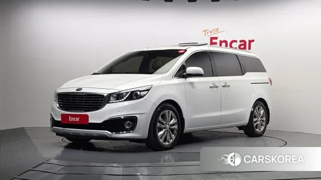 Kia All New Carnival 2018 Белый из Кореи