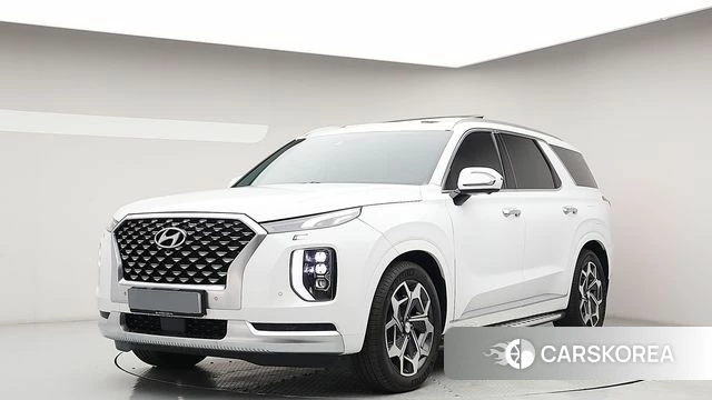 Hyundai Palisade 2021 Белый из Кореи