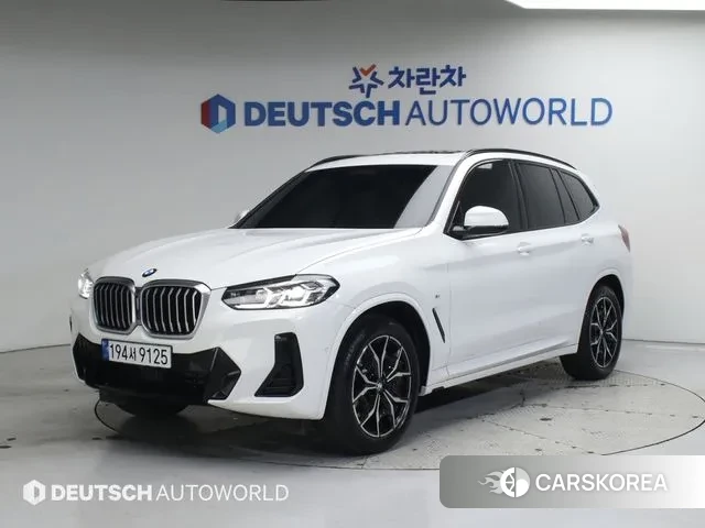 BMW X3 (G01) 2022 Белый из Кореи