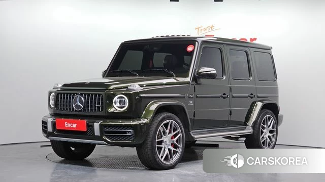 Mercedes-Benz G-Class W463b 2023 Темно-зеленый из Кореи