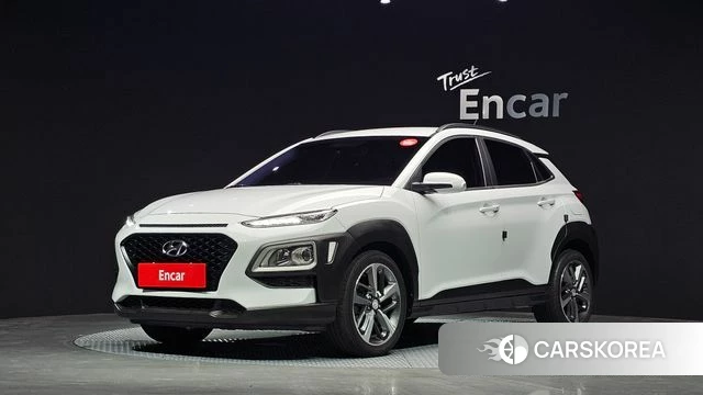 Hyundai Kona 2018 Белый из Кореи