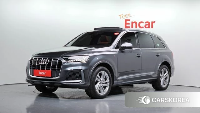 Audi Q7 (4M) 2021 Серый из Кореи