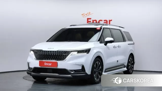 Kia Carnival 4th generation 2021 Белый из Кореи