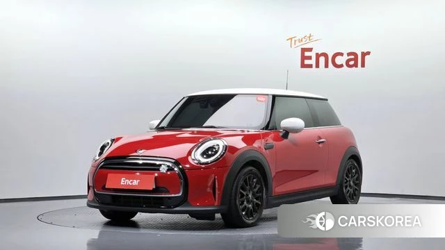 Mini Cooper 2023 Красный из Кореи