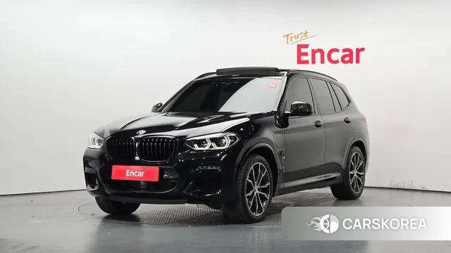 BMW X3 (G01) 2021 Черный из Кореи
