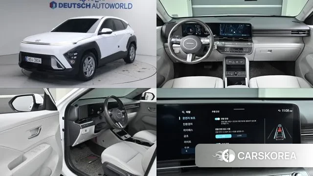 Hyundai Kona Hybrid (SX2) 2024 Белый из Кореи