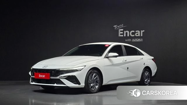 Hyundai The New Avante (CN7) 2023 Белый из Кореи