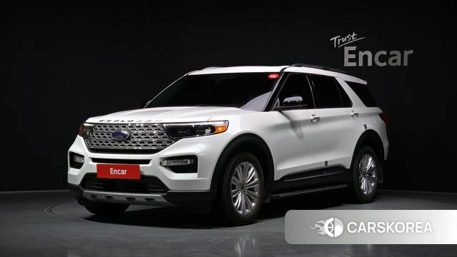 Ford Explorer 6th Generation 2021 Белый из Кореи