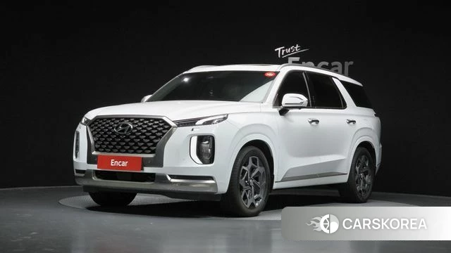 Hyundai Palisade 2021 Белый из Кореи