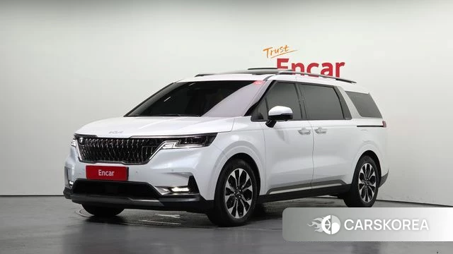Kia Carnival 4th generation 2023 Белый из Кореи