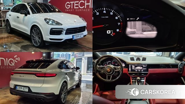 Porsche Cayenne (PO536) 2021 Белый из Кореи
